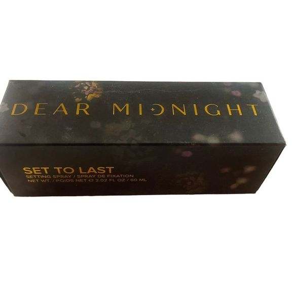 Dear Midnight | Set To Last | Clear Setting Spray | 2.02 FL OZ / 60 ML | NEW - Picture 2 of 3